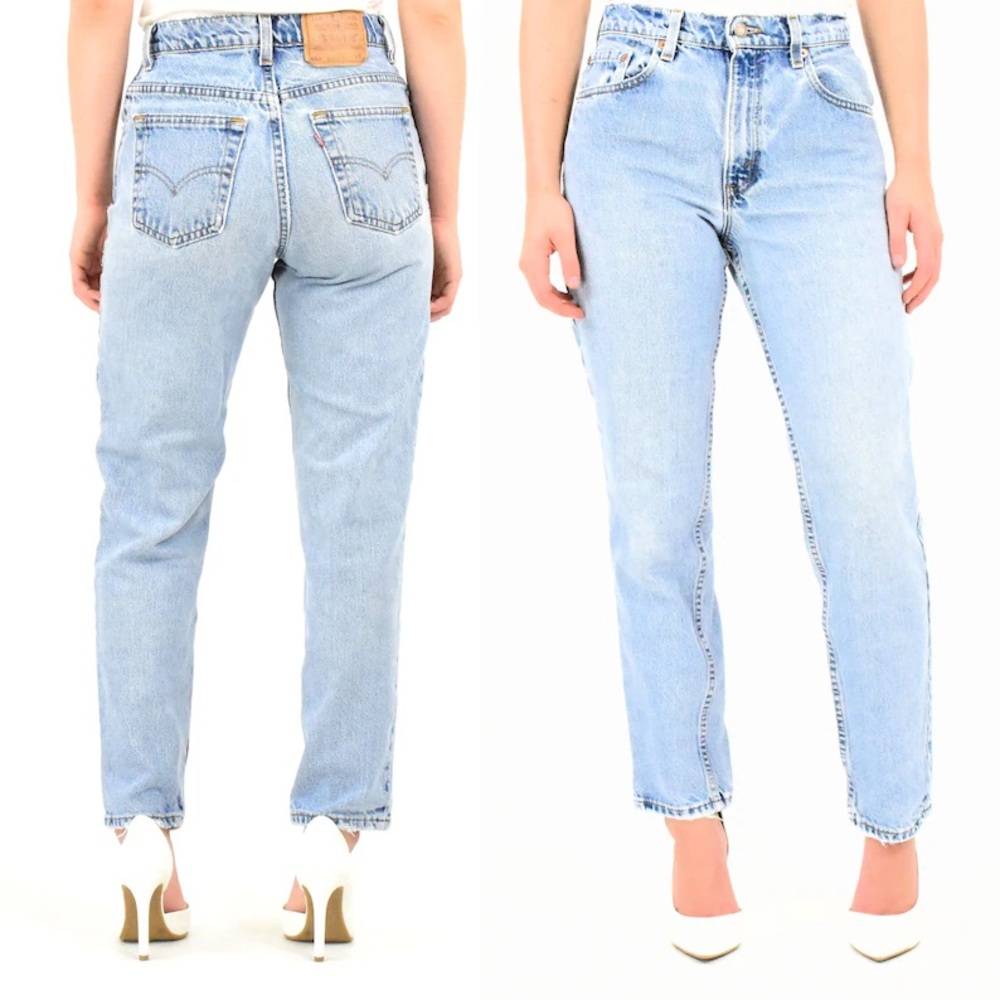 Vintage Levi’s 550 Relaxed Fit Tapered Leg jeans size 12 Short - Picture 2 of 15